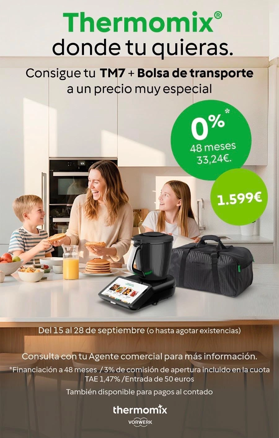 Thermomix Sin Intereses con bolsa de transporte