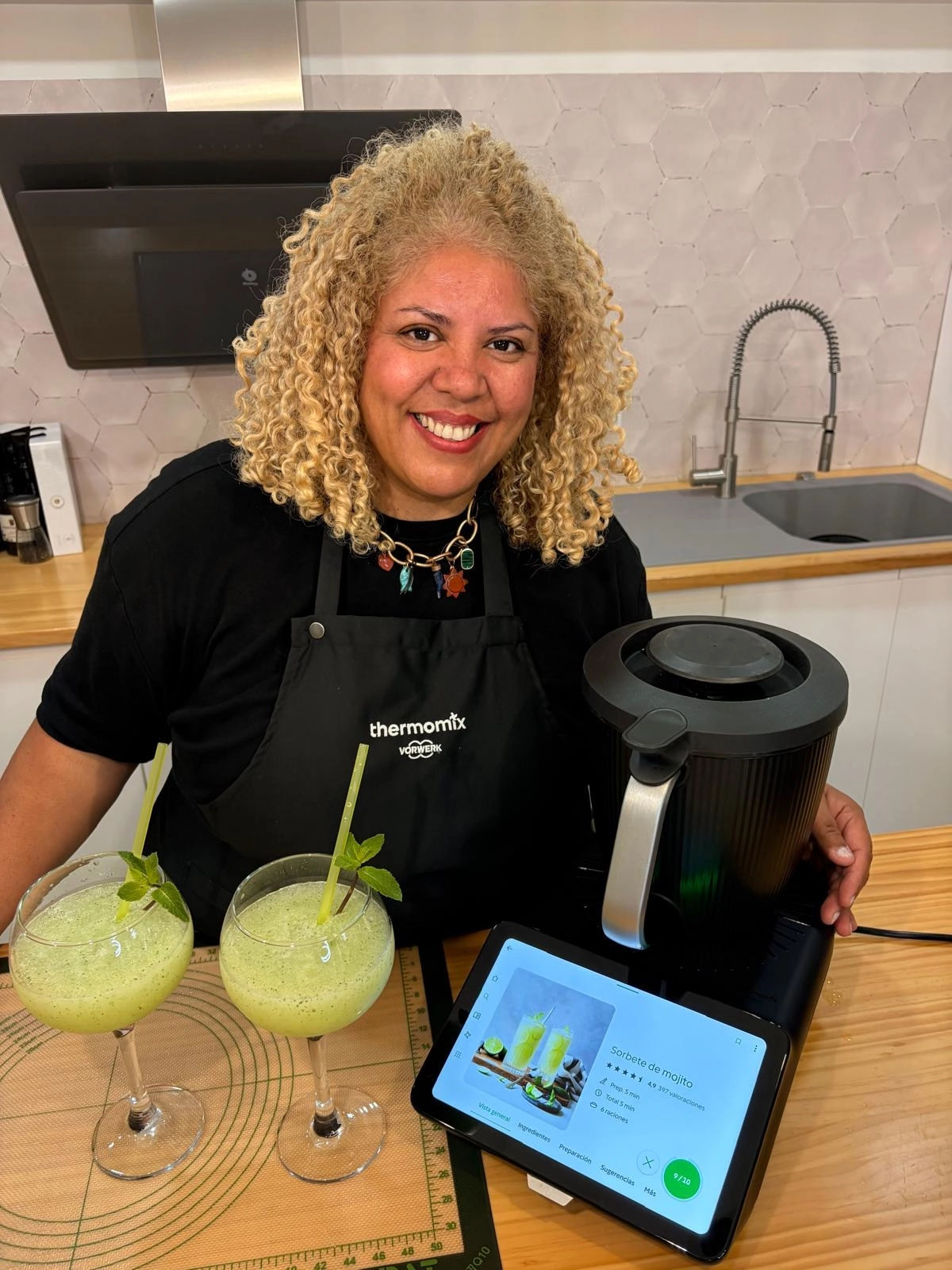 Sorbete de mojito