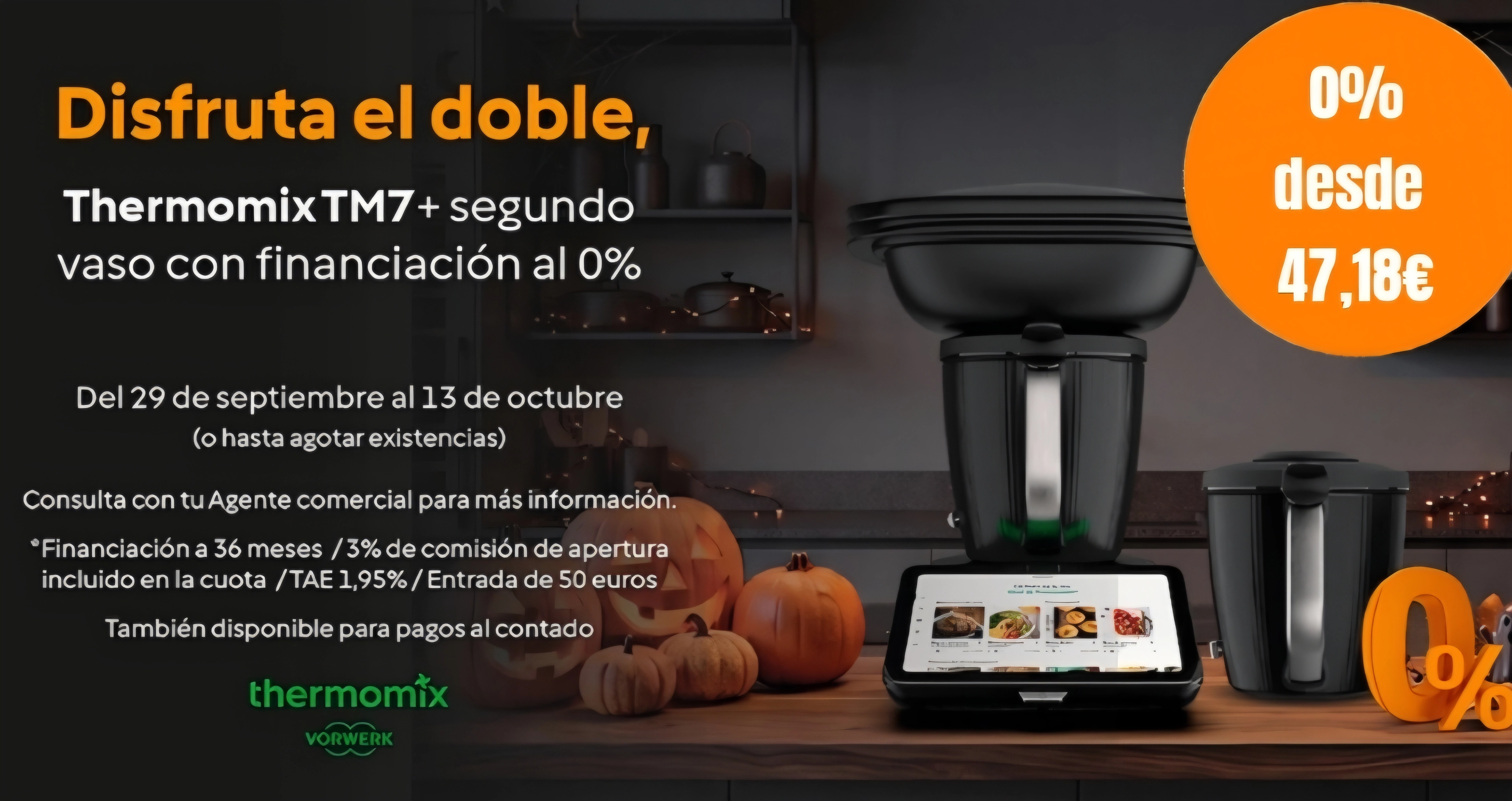 Compar tu Thermomix Tm7 con un segundo vaso y sin intereses!!