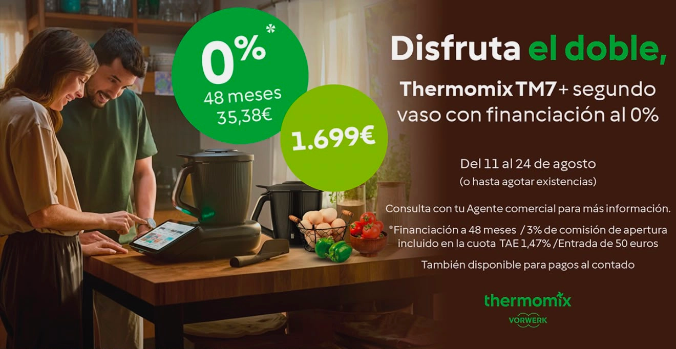 DISFRUTA EL DOBLE!!! CON THERMOMIX TM7