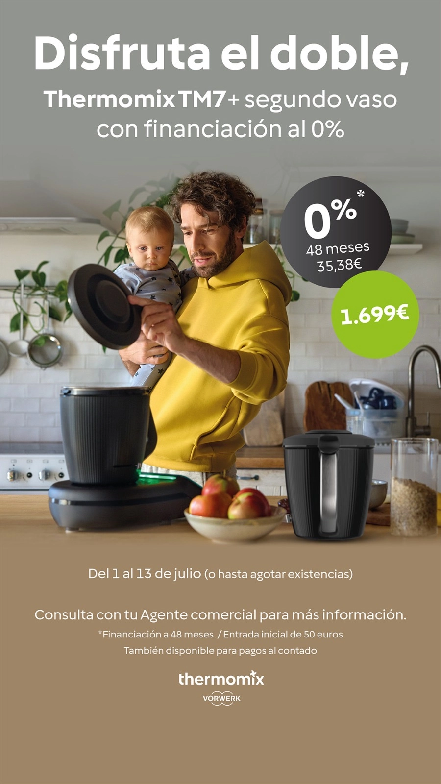 0% y doble vaso , por 35,38 €