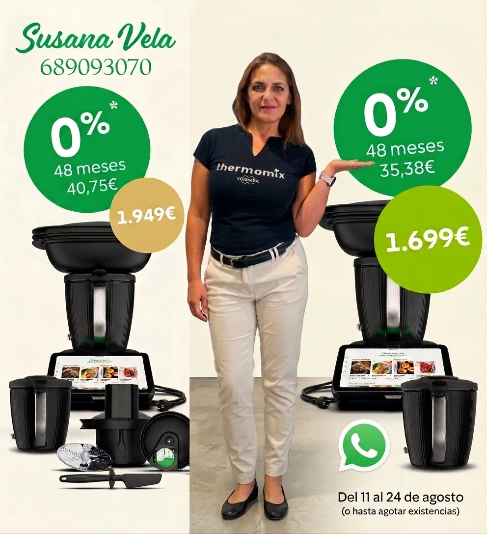 Promoción Thermomix TM7 sin Intereses Agosto 2026 últimos días de OFERTA